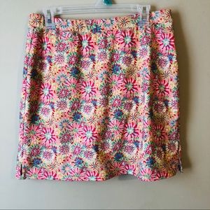 Peter Millar Floral Print Skort